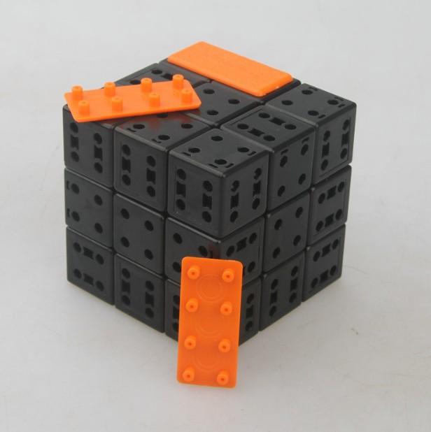(image for) CubeTwist Bandaged 3x3 Cube DIY Kit, Custom Bandaged Twist Puzzle Cube