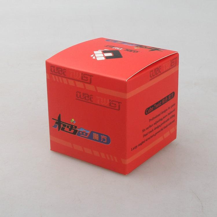 (image for) CubeTwist Bi‑Cube Bandaged 3x3 Cube, Pin‑Insert Version Restricted Rotation Twisty Puzzle
