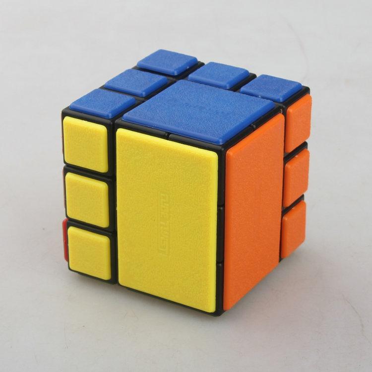(image for) CubeTwist Big‑Block Bandaged 3x3 Cube, Pin‑Insert Version Restricted Rotation Twist Puzzle