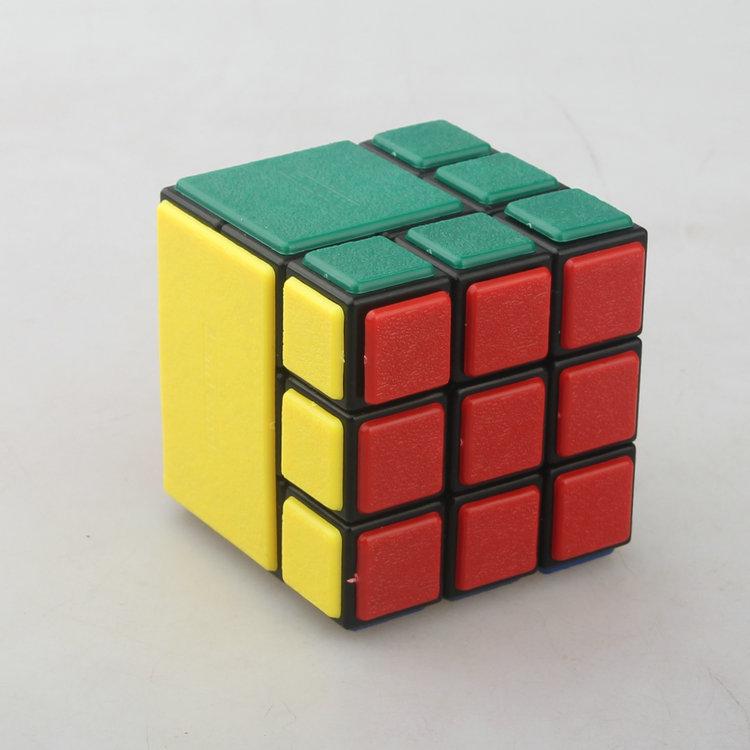 (image for) CubeTwist Big‑Block Bandaged 3x3 Cube, Pin‑Insert Version Restricted Rotation Twist Puzzle