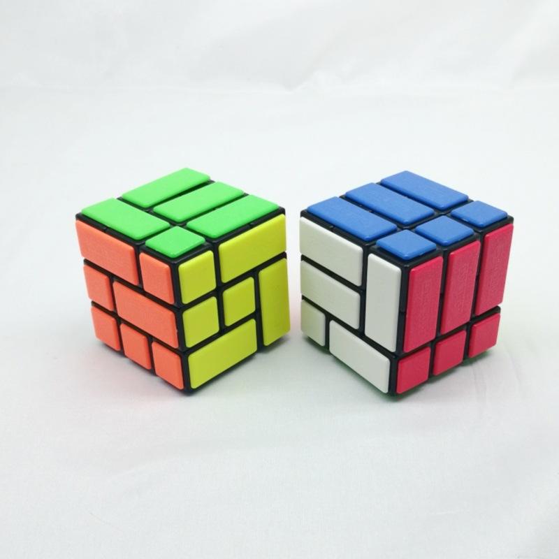 (image for) CubeTwist ZZ Cube Bandaged 3x3 Magic Cube, Pin‑Insert Version Rotation‑Limited Puzzle
