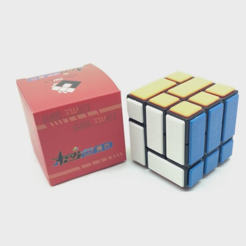 (image for) CubeTwist ZZ Cube Bandaged 3x3 Magic Cube, Pin‑Insert Version Rotation‑Limited Puzzle