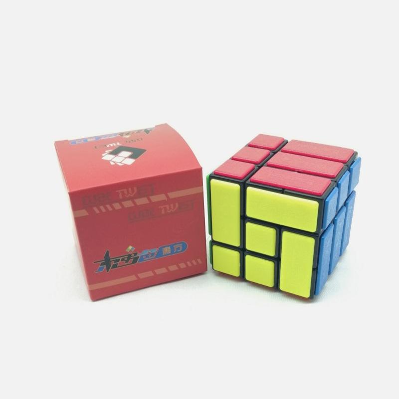 (image for) CubeTwist ZZ Cube Bandaged 3x3 Magic Cube, Pin‑Insert Version Rotation‑Limited Puzzle