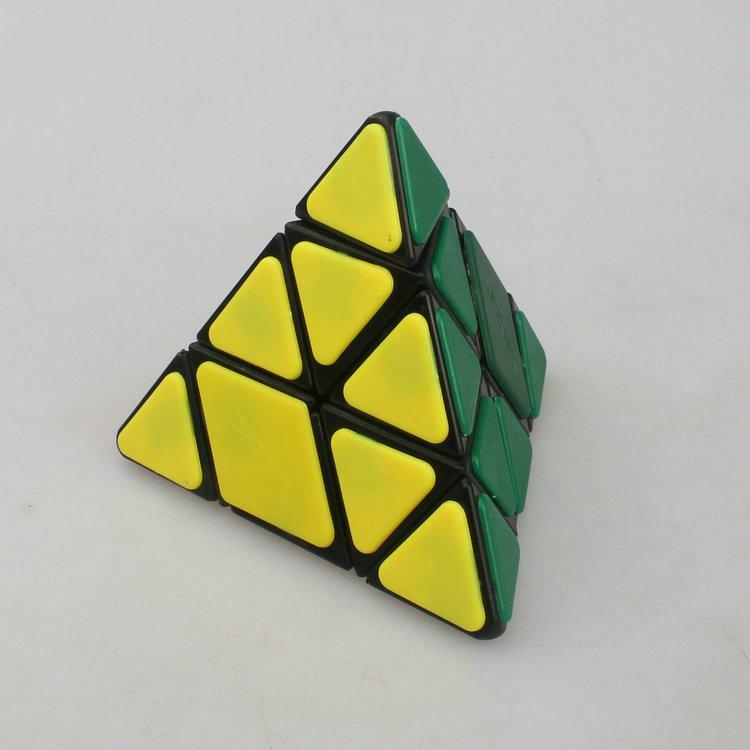 (image for) Cubetwist Bandaged Pyraminx Limited‑Rotation Tetrahedron Twisty Puzzle Bandaged Cube