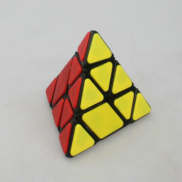 (image for) Cubetwist Bandaged Pyraminx Limited‑Rotation Tetrahedron Twisty Puzzle Bandaged Cube