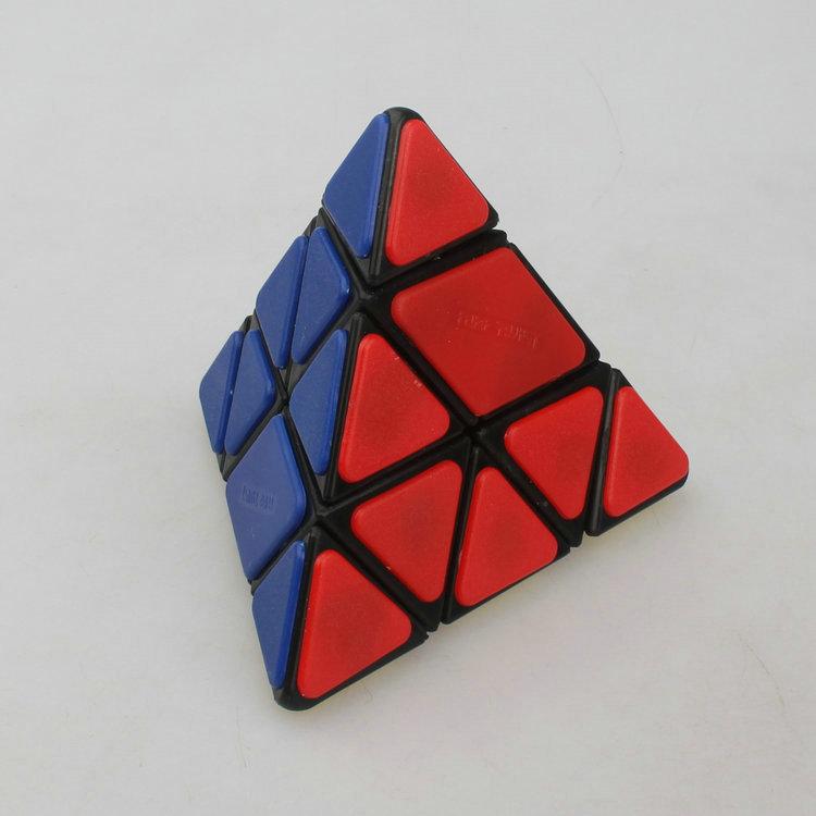 (image for) Cubetwist Bandaged Pyraminx Limited‑Rotation Tetrahedron Twisty Puzzle Bandaged Cube