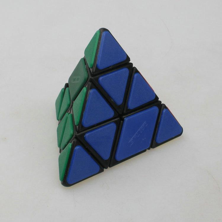 (image for) Cubetwist Bandaged Pyraminx Limited‑Rotation Tetrahedron Twisty Puzzle Bandaged Cube