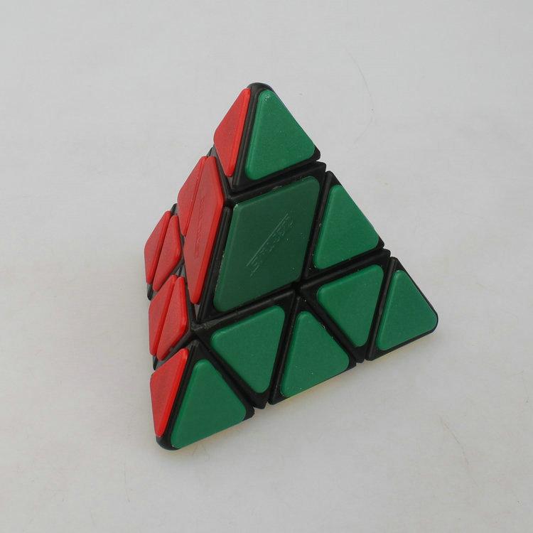 (image for) Cubetwist Bandaged Pyraminx Limited‑Rotation Tetrahedron Twisty Puzzle Bandaged Cube