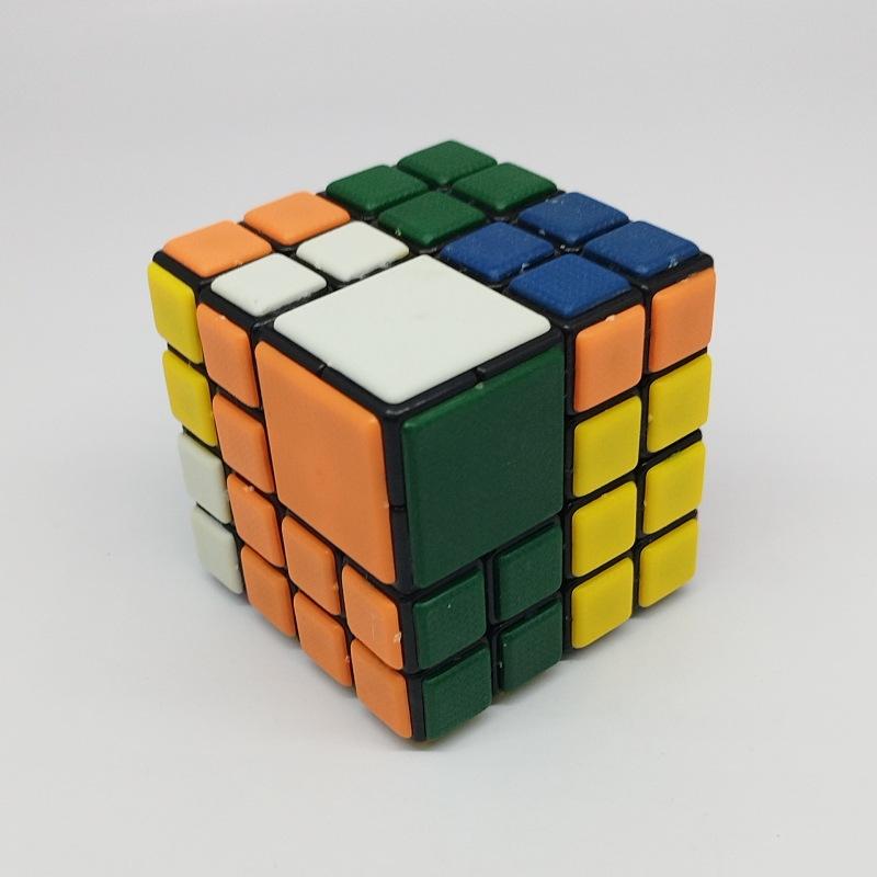 (image for) CubeTwist 4x4 AI Bandaged Cube Unicorn Rotation‑Limited Puzzle Magic Cube