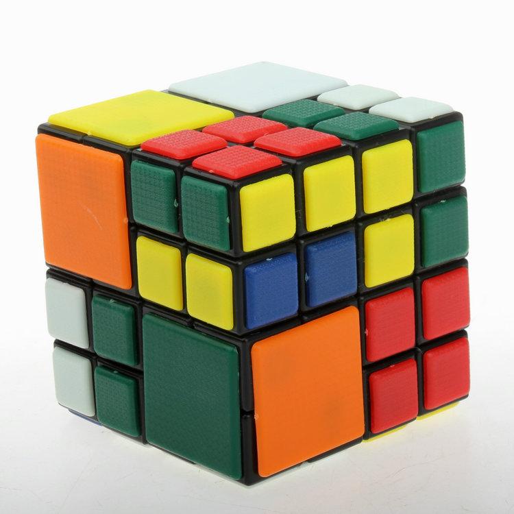 (image for) CubeTwist Challenge 4x4 Bandaged Cube Rotation‑Limited 4‑Order Puzzle Magic Cube