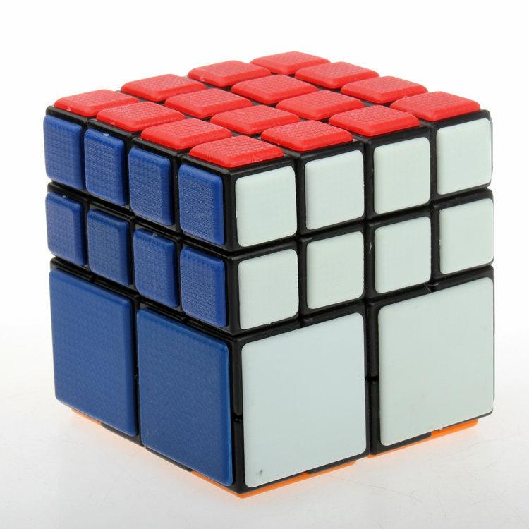 (image for) CubeTwist Challenge 4x4 Bandaged Cube Rotation‑Limited 4‑Order Puzzle Magic Cube