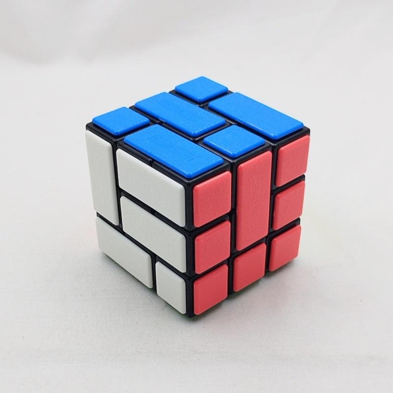 (image for) CubeTwist Brickwork Screw Bandaged Cube 3x3 Insert‑Type Rotation‑Limited Magic Cube