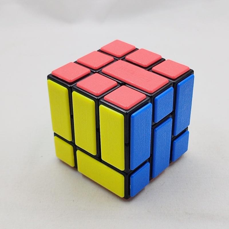 (image for) CubeTwist Brickwork Screw Bandaged Cube 3x3 Insert‑Type Rotation‑Limited Magic Cube
