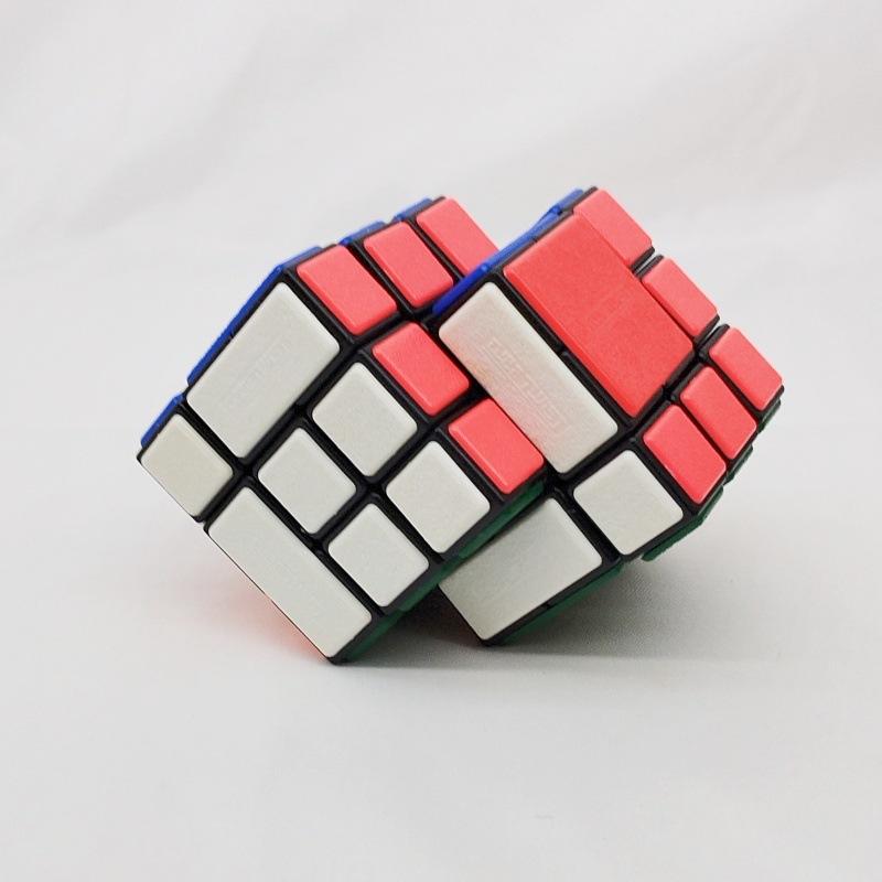 (image for) CubeTwist Siabry Cube, Bandaged & Siamese Combined Twisty Puzzle with Restricted Rotation