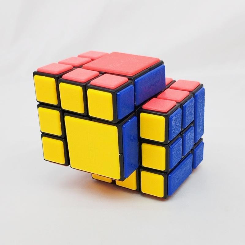 (image for) CubeTwist Siabry Cube, Bandaged & Siamese Combined Twisty Puzzle with Restricted Rotation
