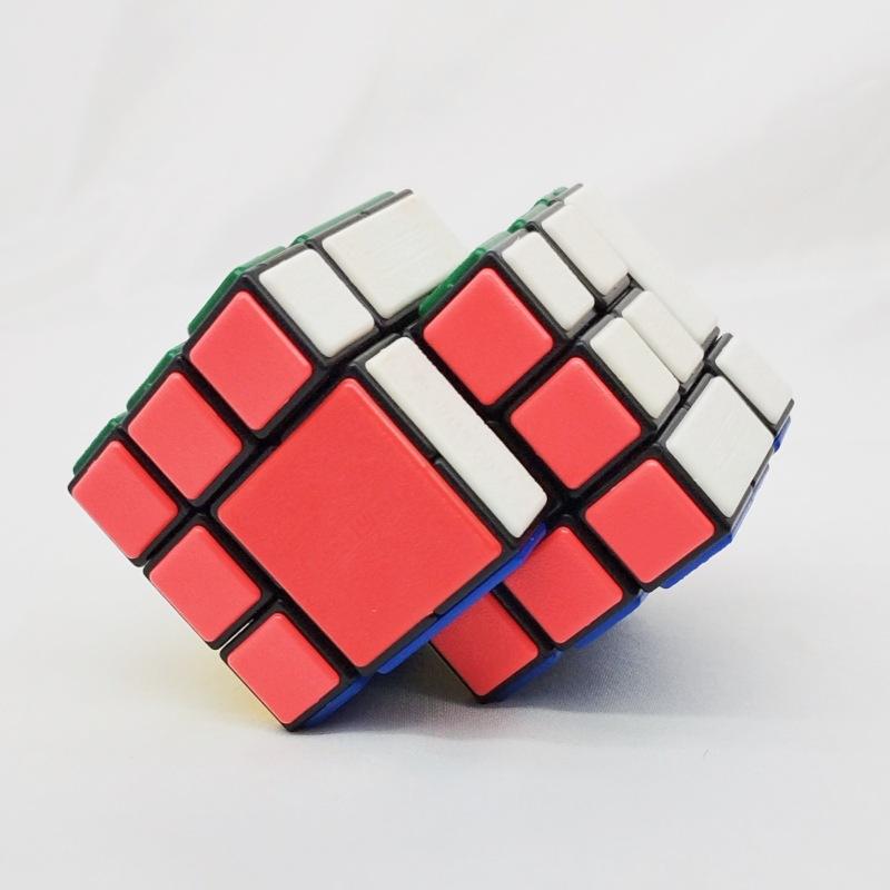 (image for) CubeTwist Siabry Cube, Bandaged & Siamese Combined Twisty Puzzle with Restricted Rotation