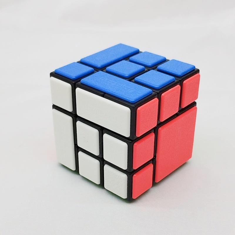(image for) CubeTwist Fused 3 Bandaged 3x3 Cube, Rotation‑Limited Puzzle