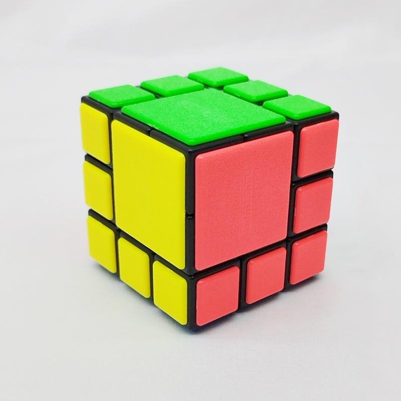 (image for) CubeTwist Fused 3 Bandaged 3x3 Cube, Rotation‑Limited Puzzle