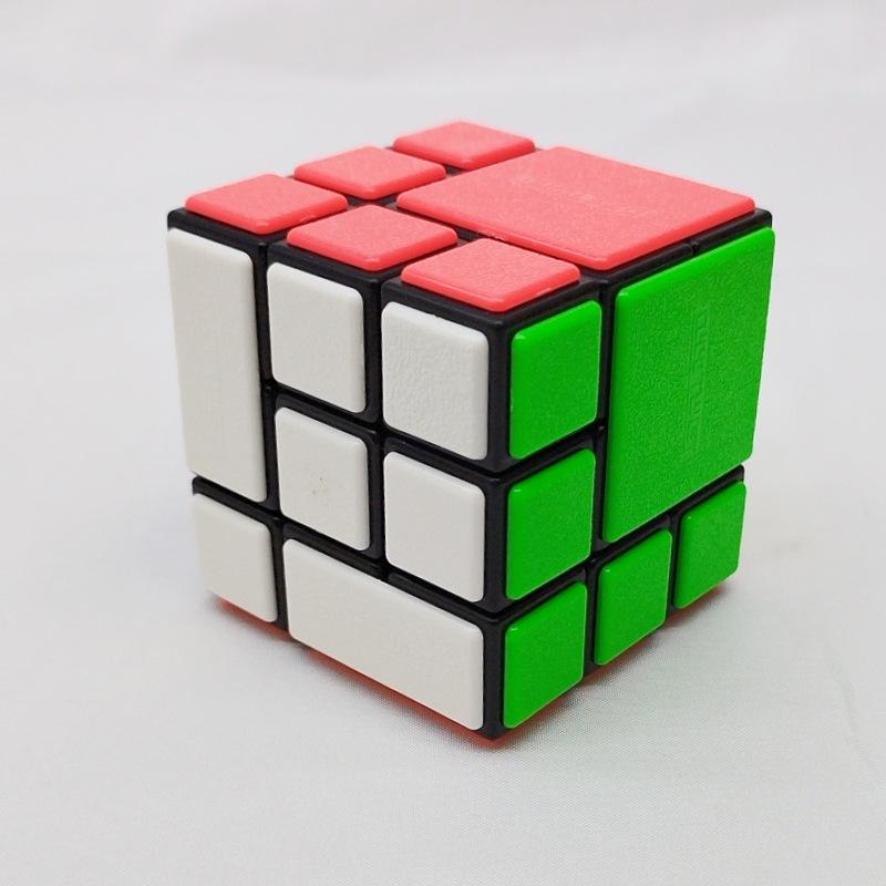 (image for) CubeTwist Fused 3 Bandaged 3x3 Cube, Rotation‑Limited Puzzle