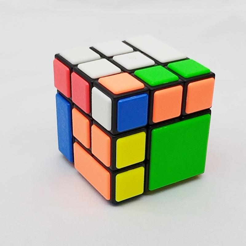 (image for) CubeTwist Fused 3 Bandaged 3x3 Cube, Rotation‑Limited Puzzle