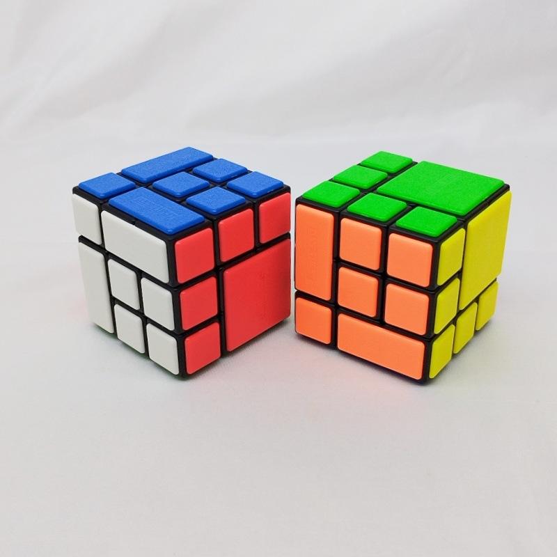 (image for) CubeTwist Fused 3 Bandaged 3x3 Cube, Rotation‑Limited Puzzle