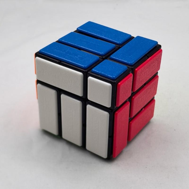 (image for) CubeTwist Bicube Fuse Pin‑Insert Bandaged 3x3 Rotation‑Limited Puzzle Cube