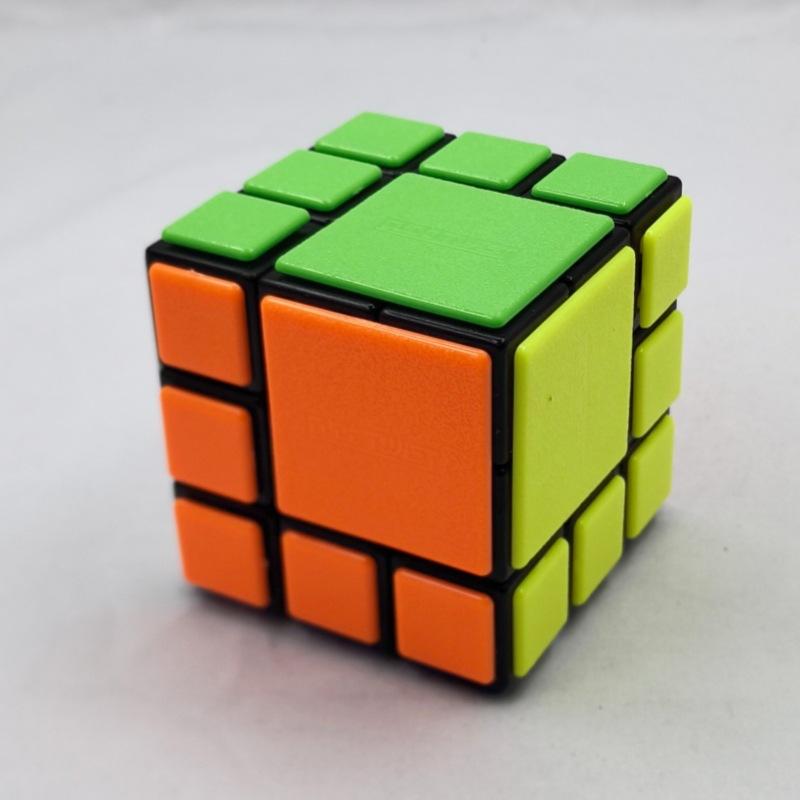 (image for) CubeTwist Bicube Fuse Pin‑Insert Bandaged 3x3 Rotation‑Limited Puzzle Cube