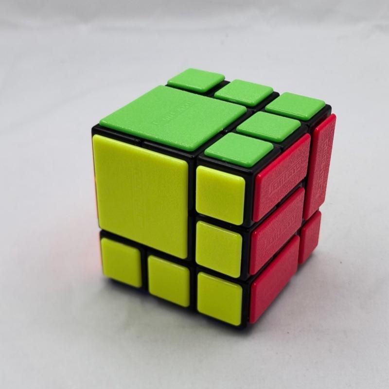 (image for) CubeTwist Bicube Fuse Pin‑Insert Bandaged 3x3 Rotation‑Limited Puzzle Cube
