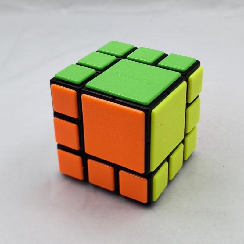 (image for) CubeTwist Bicube Fuse Pin‑Insert Bandaged 3x3 Rotation‑Limited Puzzle Cube