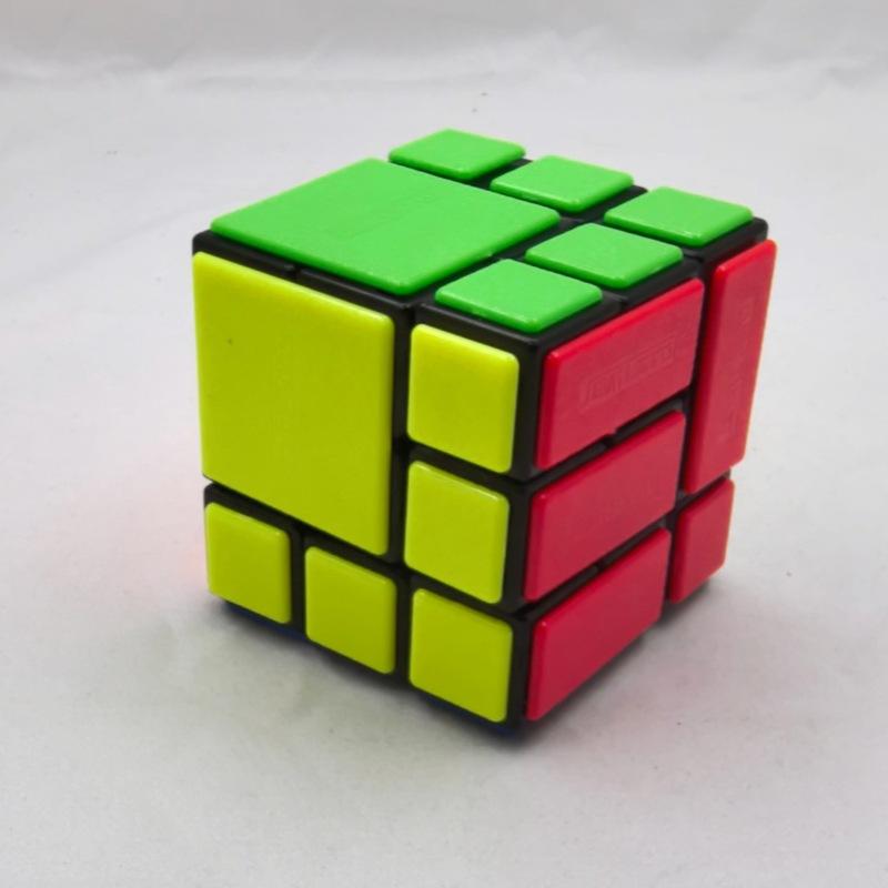 (image for) CubeTwist Bicube Fuse Pin‑Insert Bandaged 3x3 Rotation‑Limited Puzzle Cube