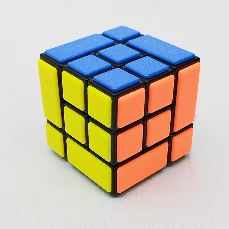 (image for) CubeTwist Pocket Bandaged Cube 3x3 Rotation‑Limited Magic Puzzle Cube