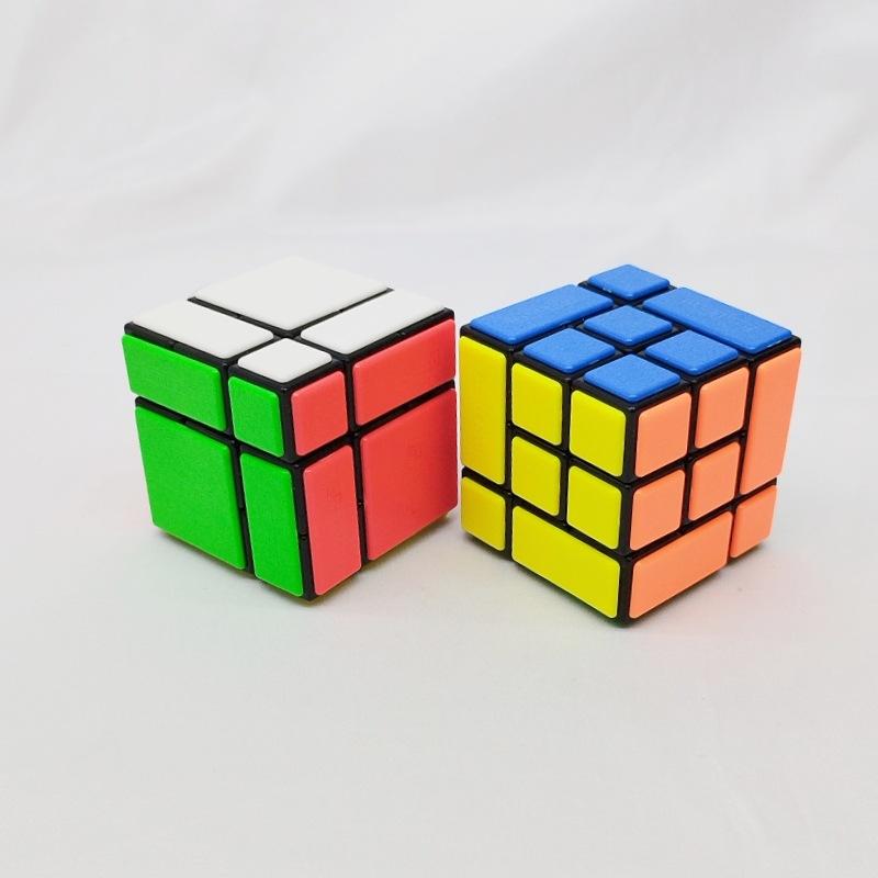 (image for) CubeTwist Pocket Bandaged Cube 3x3 Rotation‑Limited Magic Puzzle Cube