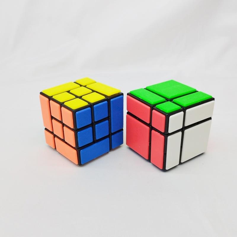 (image for) CubeTwist Pocket Bandaged Cube 3x3 Rotation‑Limited Magic Puzzle Cube