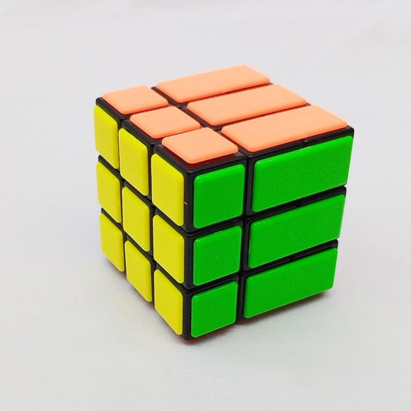 (image for) CubeTwist i‑Cube Bandaged 3x3 Cube, Pin‑Insert Version Rotation‑Limited Puzzle