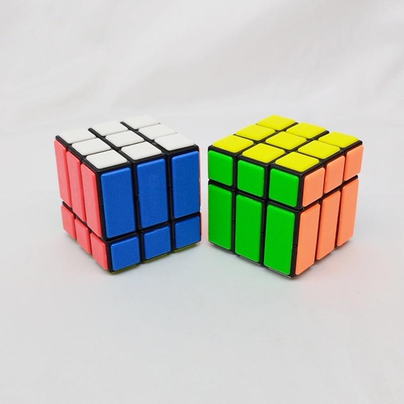 (image for) CubeTwist i‑Cube Bandaged 3x3 Cube, Pin‑Insert Version Rotation‑Limited Puzzle