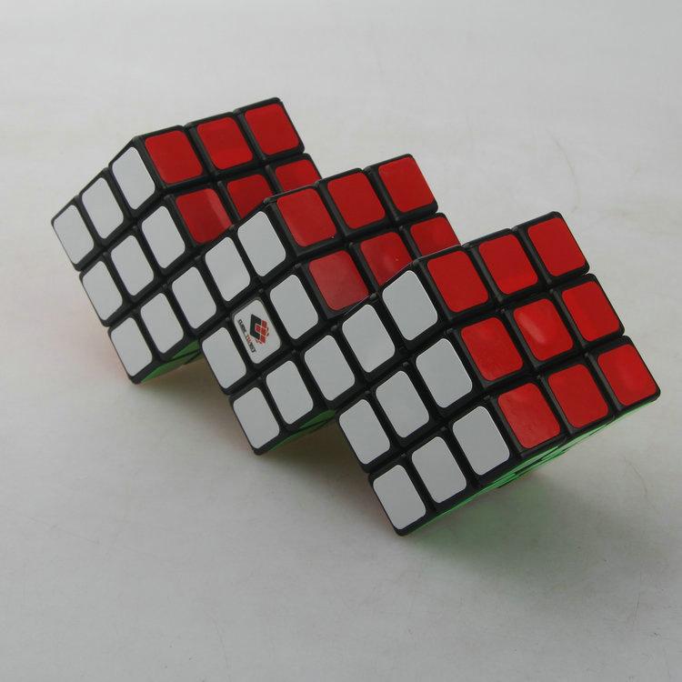 (image for) CubeTwist 3‑in‑1 Siamese 3x3 Cube, Triple Connected 3x3 Twisty Puzzle, Restricted Rotation Mod