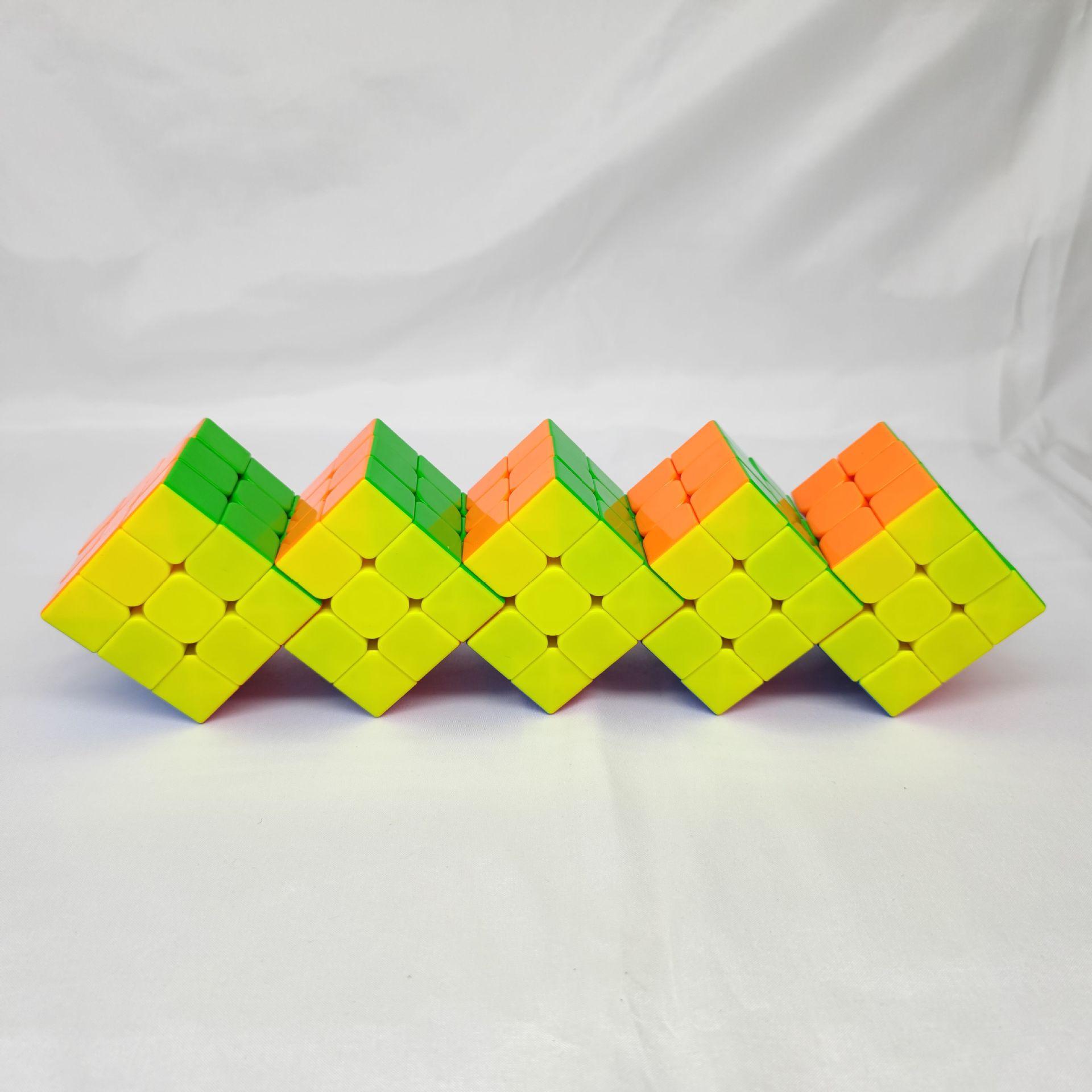 (image for) CubeTwist 2‑3 to 6‑3 Color Siamese Cube, Restricted‑Rotation Connected 3x3 Twisty Puzzle, Custom N‑3 Available
