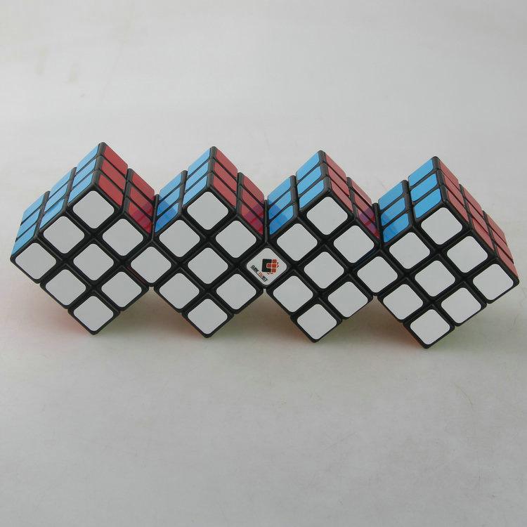 (image for) CubeTwist 4‑in‑3 Siamese Conjoined 3x3 Cube