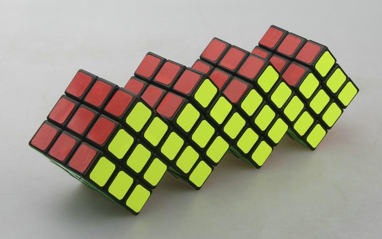 (image for) CubeTwist 4‑in‑3 Siamese Conjoined 3x3 Cube