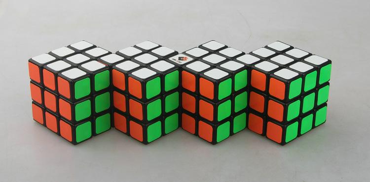 (image for) CubeTwist 4‑in‑3 Siamese Conjoined 3x3 Cube