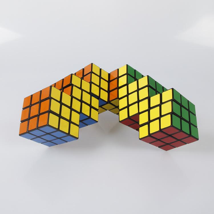 (image for) CubeTwist 6‑in‑3 Siamese Conjoined 3x3 Cube
