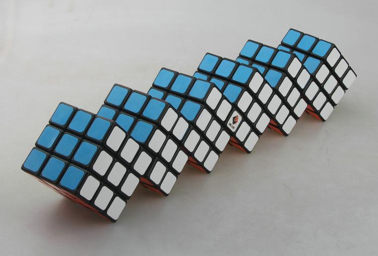 (image for) CubeTwist 6‑in‑3 Siamese Conjoined 3x3 Cube