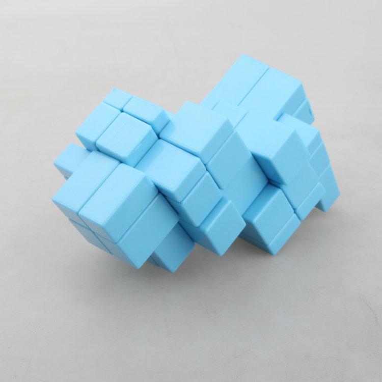(image for) Cubetwist 2‑in‑3 Mirror Siamese Cube 3x3 Limited‑Rotation Conjoined Twisty Puzzle