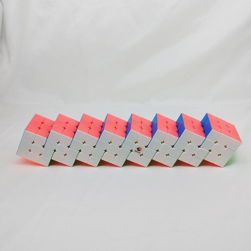 (image for) CubeTwist Extended‑Length 3x3 Siamese Conjoined Cube, 7‑6 / 8‑6 /9‑6 /10‑6 Rotation‑Limited Magic Cube
