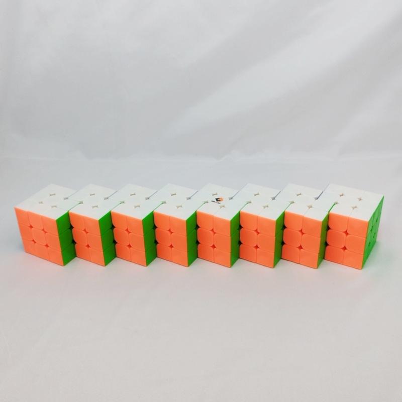 (image for) CubeTwist Extended‑Length 3x3 Siamese Conjoined Cube, 7‑6 / 8‑6 /9‑6 /10‑6 Rotation‑Limited Magic Cube