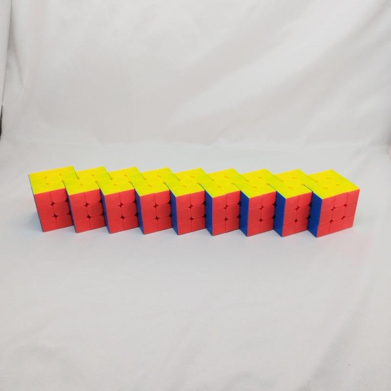 (image for) CubeTwist Extended‑Length 3x3 Siamese Conjoined Cube, 7‑6 / 8‑6 /9‑6 /10‑6 Rotation‑Limited Magic Cube