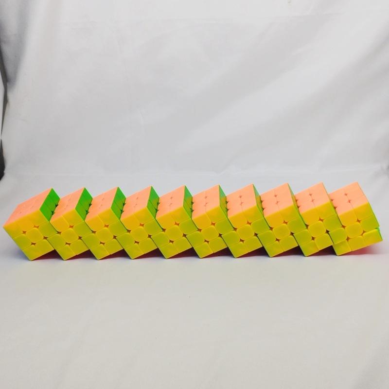 (image for) CubeTwist Extended‑Length 3x3 Siamese Conjoined Cube, 7‑6 / 8‑6 /9‑6 /10‑6 Rotation‑Limited Magic Cube