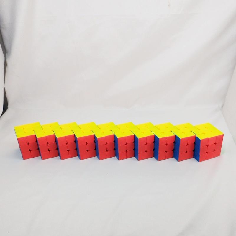 (image for) CubeTwist Extended‑Length 3x3 Siamese Conjoined Cube, 7‑6 / 8‑6 /9‑6 /10‑6 Rotation‑Limited Magic Cube