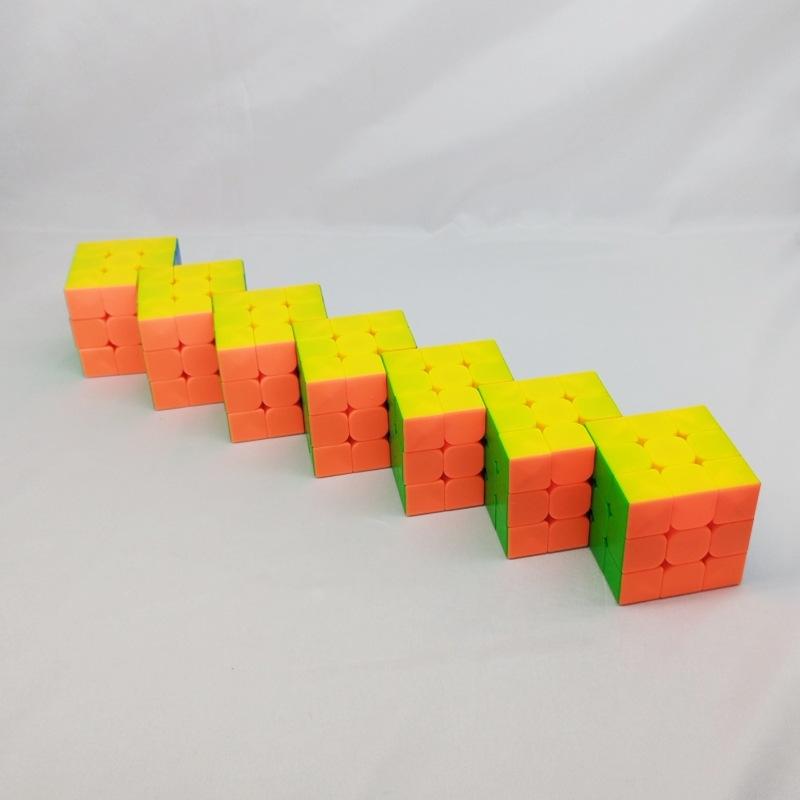 (image for) CubeTwist Extended‑Length 3x3 Siamese Conjoined Cube, 7‑6 / 8‑6 /9‑6 /10‑6 Rotation‑Limited Magic Cube