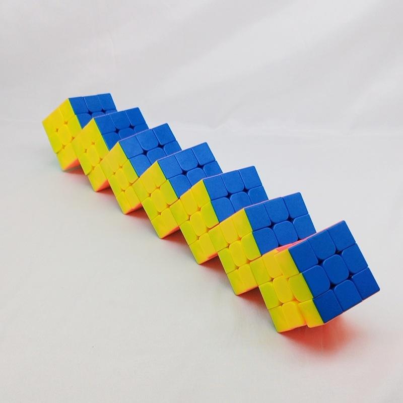 (image for) CubeTwist Extended‑Length 3x3 Siamese Conjoined Cube, 7‑6 / 8‑6 /9‑6 /10‑6 Rotation‑Limited Magic Cube